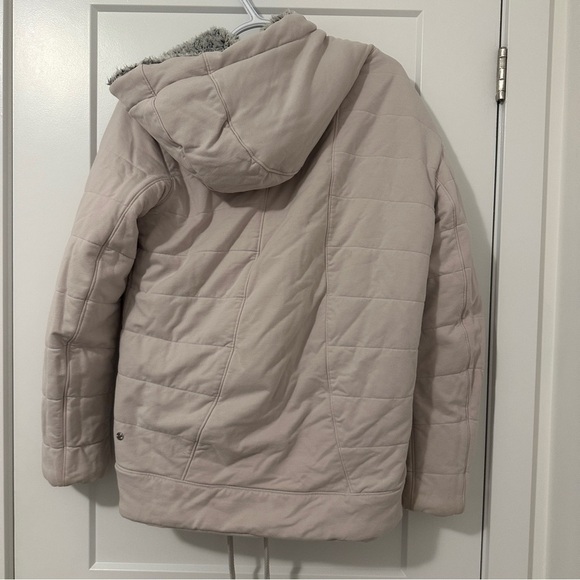 Lululemon Warmth Restore Sherpa Full Zip Jacket Hoodie Reversible Size Small - Picture 12 of 16